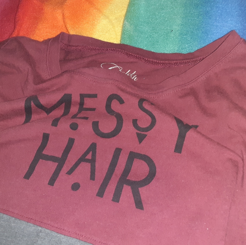 M Messy Hair Longsleeve